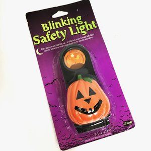 Fun World Blinking Safety Light Pumpkin Easter Unlimited NWT NOS